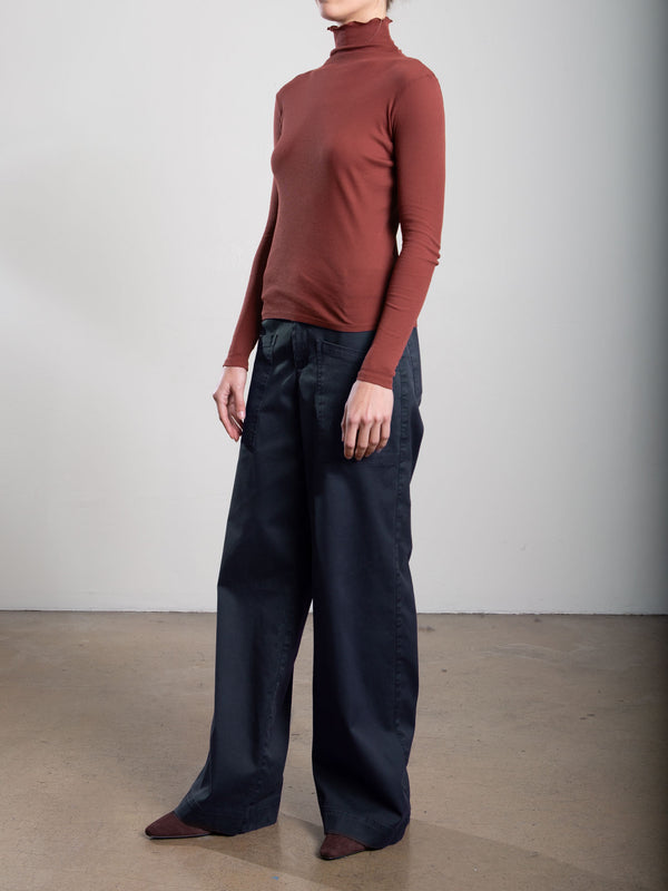 Max Pant in Stretch Twill -Midnight