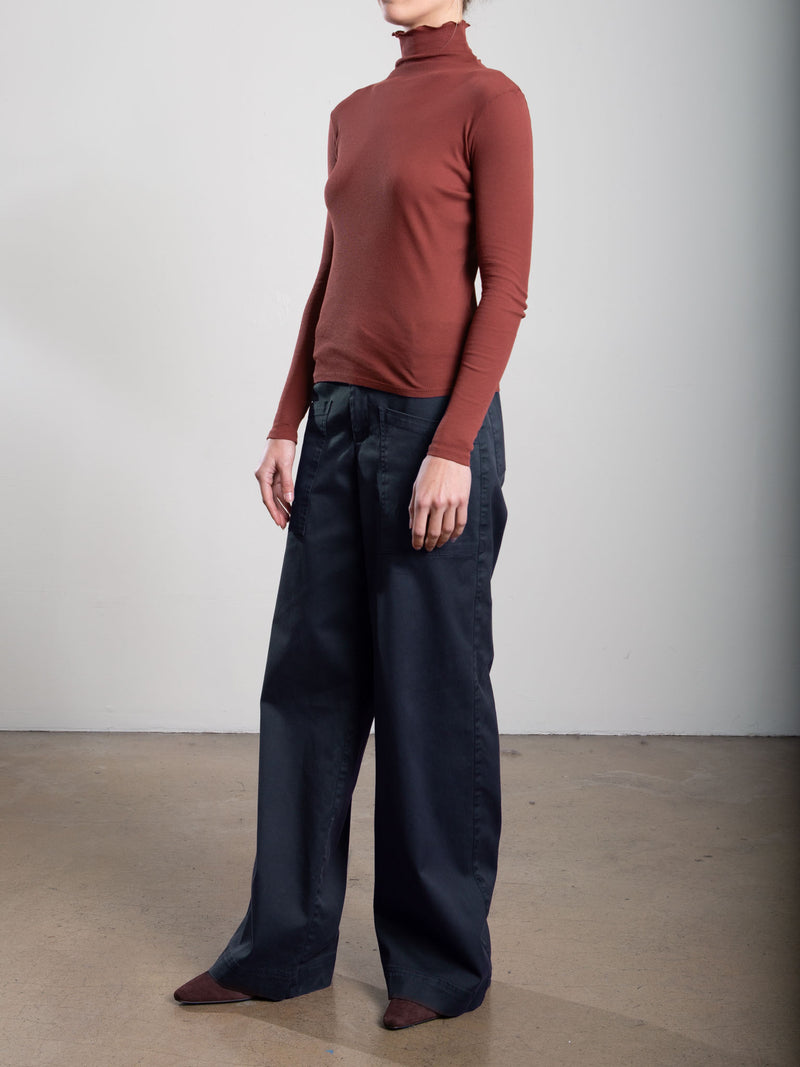 Max Pant in Stretch Twill -Midnight