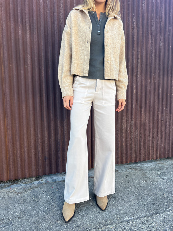 Max Pant in Tencel Twill - Cement