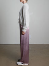 Taryn Pant in Vintage Satin - Mulberry