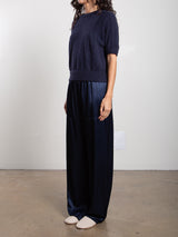 Taryn Pant in Vintage Satin - Night