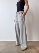 Casey Pant in Cambridge Flannel - Shadow