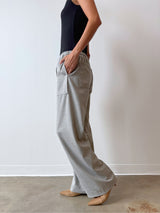 Casey Pant in Cambridge Flannel - Shadow