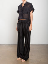 Casey Pant in Gossamer - Black