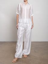 Casey Pant in Gossamer - White