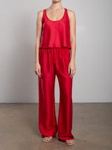 Maggie Tank in Gossamer - Cherry
