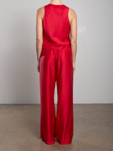 Casey Pant in Gossamer - Cherry