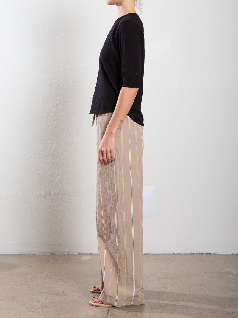 Casey Pant in Organic Japanese Stripe