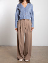 Spencer Pant in Chamois Flannel - Camel