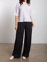 Spencer Pant in Dillinger Stripe - Black/White