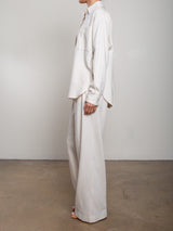 Spencer Pant in Linen Twill - Bone