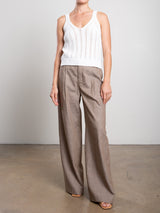 Spencer Pant in Linen Twill - Sparrow