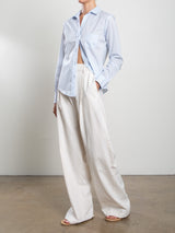 Spencer Pant in Linen Twill - Bone