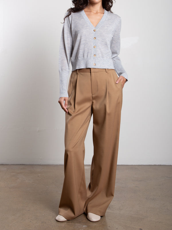 Spencer Pant in Tropical Wool - Camel
