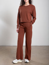 Tanner Pant in French Terry - Spice