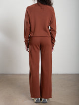 Tanner Pant in French Terry - Spice