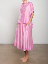 Claudia Skirt in Gossamer - Peony