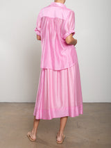 Claudia Skirt in Gossamer - Peony