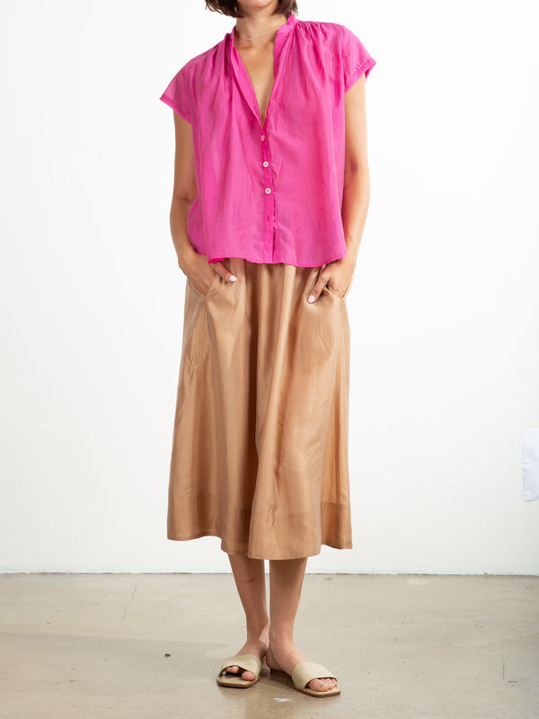Claudia Skirt in Gossamer - Brulee