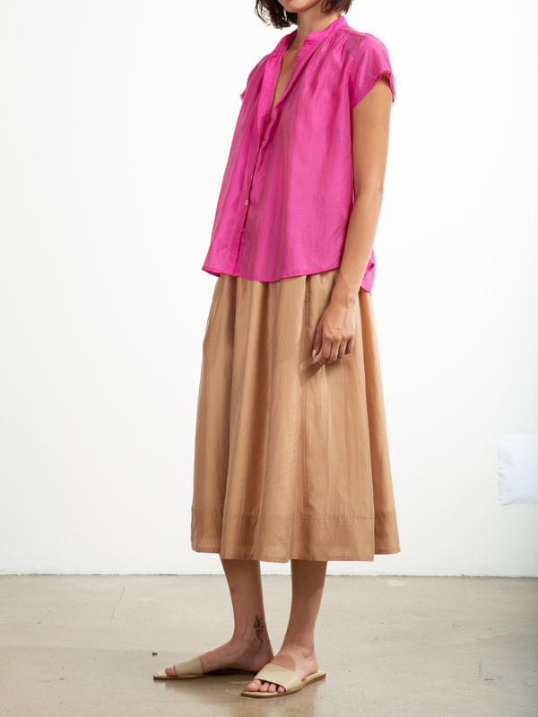 Claudia Skirt in Gossamer - Brulee