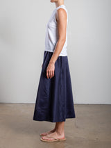 Claudia Skirt in Gossamer - Navy