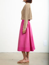 Claudia Skirt in Gossamer - Orchid