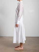 Claudia Skirt in Gossamer - White