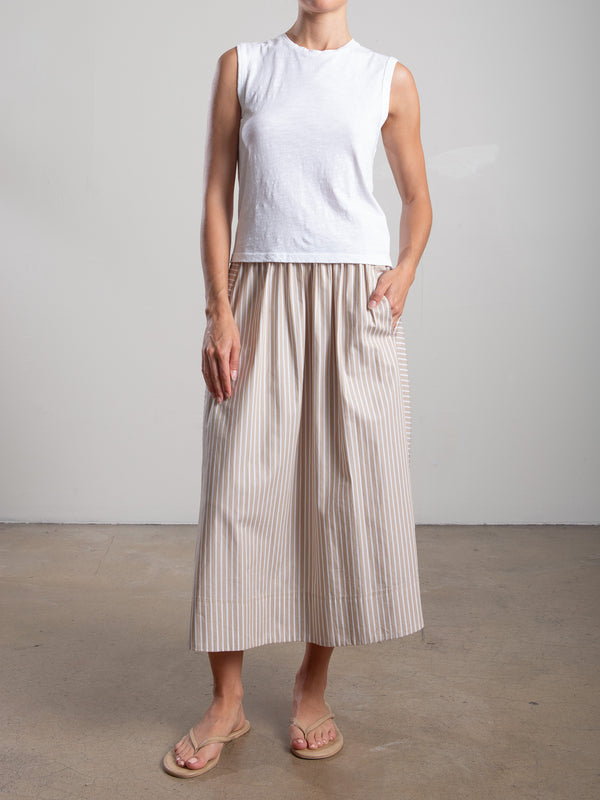 Claudia Skirt in Valencia Stripe