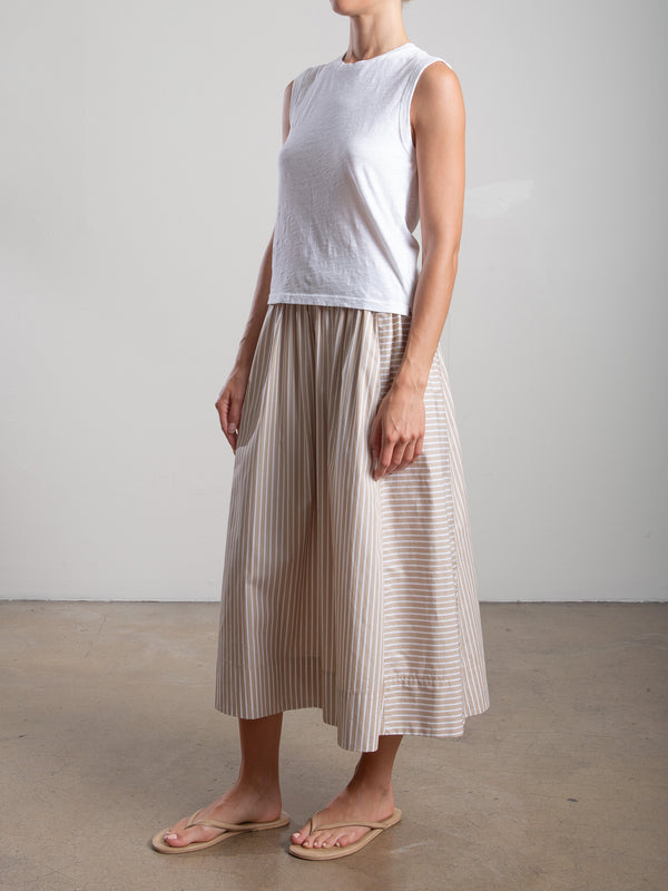 Claudia Skirt in Valencia Stripe