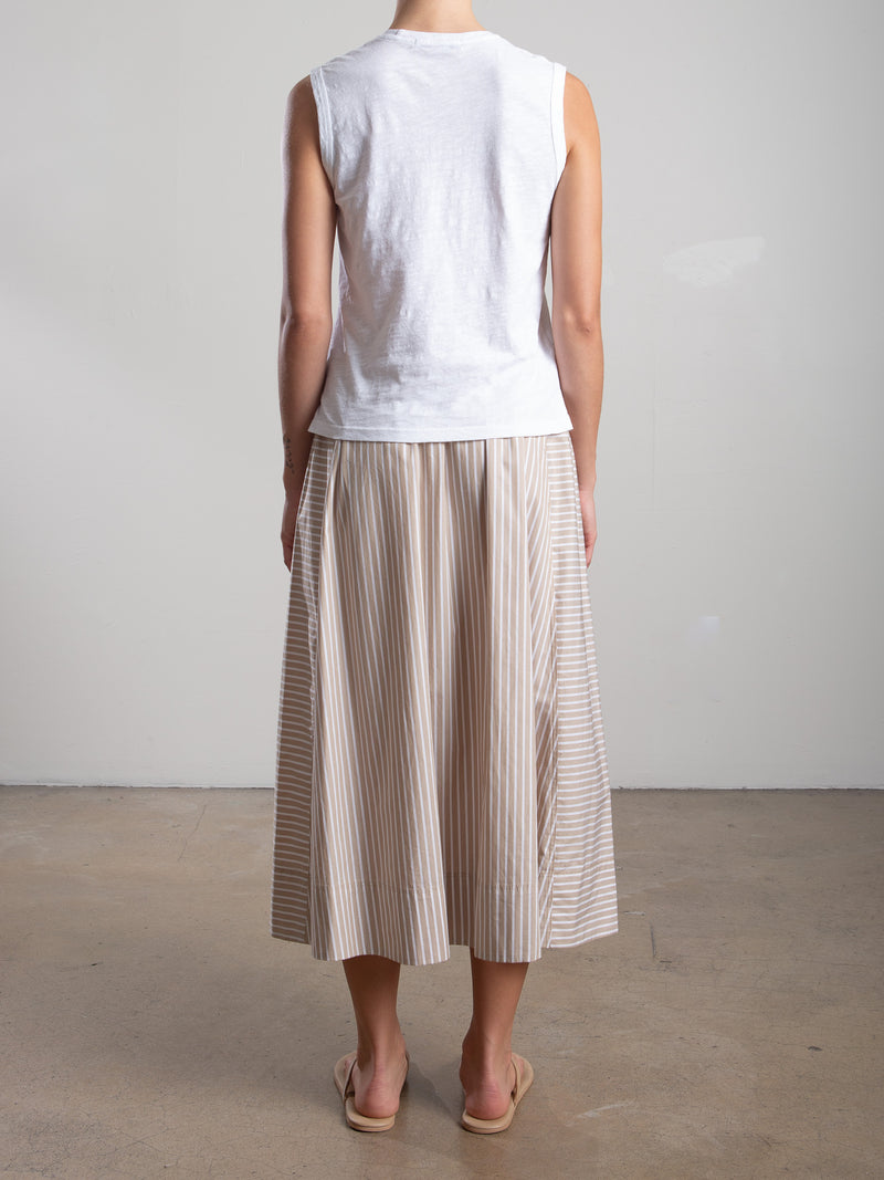 Claudia Skirt in Valencia Stripe