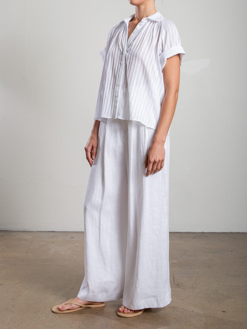 Leona Pant in French Linen