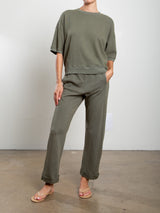 Leon Sweatpant in French Terry - Artichoke