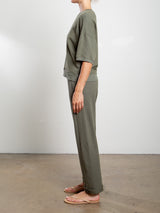 Leon Sweatpant in French Terry - Artichoke