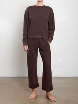 Leon Sweatpant in French Terry - Bittersweet