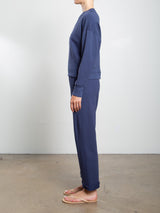 Leon Sweatpant in French Terry - Blueberry