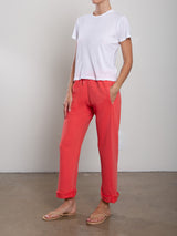 Leon Sweatpant in French Terry - Poppy