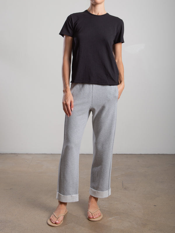Leon Sweatpant in Heather French Terry