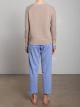 Maxine Pant in French Terry - Blue Jay