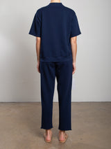 Maxine Pant in French Terry - Midnight