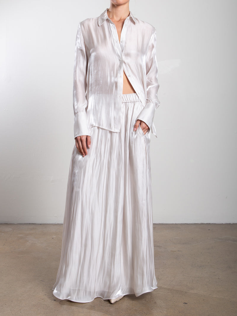 Jocelyn Skirt in Lustre - Pearl