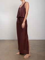 Romy Skirt in Gossamer - Chocolate