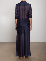 Romy Skirt in Gossamer - Navy