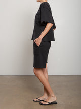Tavi Short in French Terry - Black