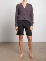Tavi Short in French Terry - Vintage Black