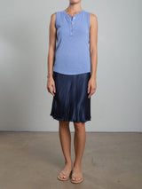Ani Skirt in Vintage Satin - Night