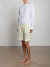 Jem Short in Heritage Linen - Zest
