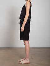 Jem Short in Heritage Linen - Black