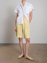 Jem Short in Heritage Linen - Butter