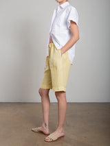 Jem Short in Heritage Linen - Butter