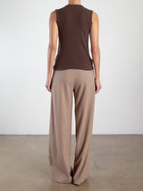 Josephine Pant in Chamois Flannel - Chamois